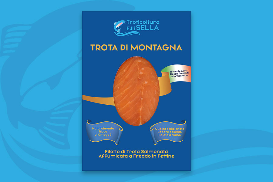 Filetti di Trota Salmonata Affumicata a Freddo in Fettine